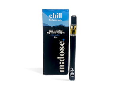 midose. Chill Disposable Vape Pen | 0.5g for Sale Missouri - ReLeaf ...